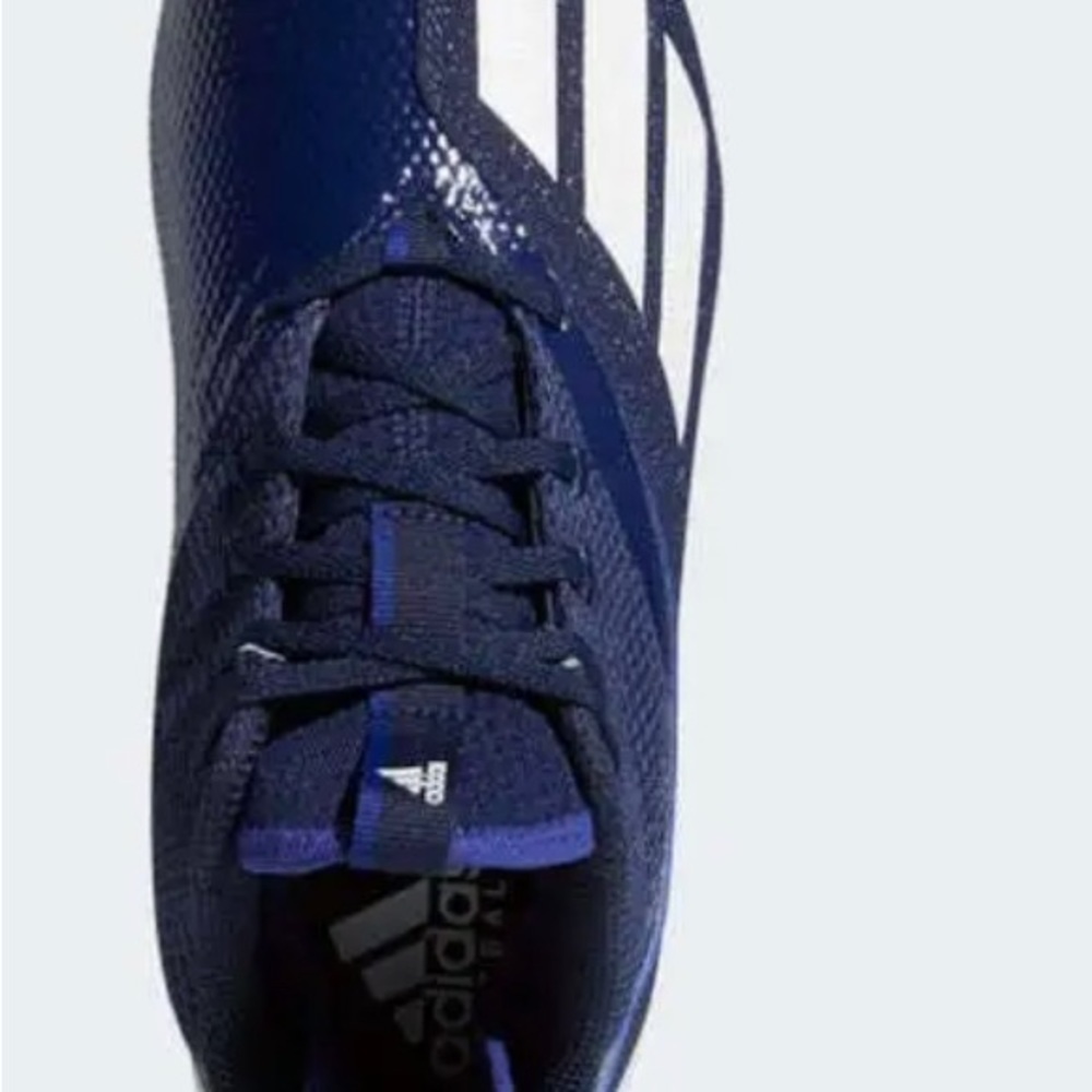 Adidas Adizero Scorch Football Cleats Navy Blue/White FX4250 Men's Size NWOB - Picture 9 of 9